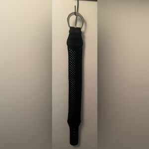 Nordstrom Wide Elastic Belt | Black | Size S/M